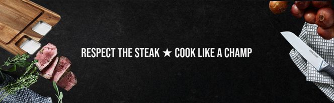 Das Steak Champ Outdoor-Messer 