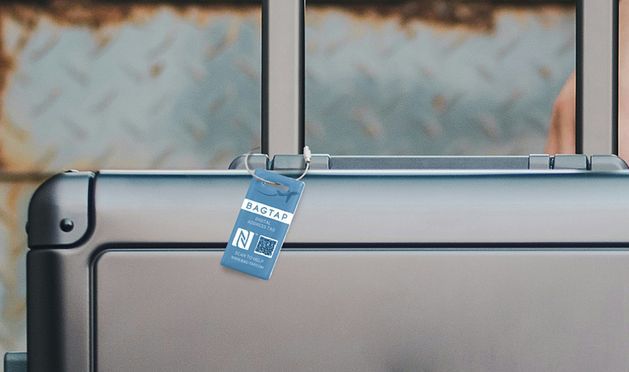 Bagtap der digitale Adressanhänger