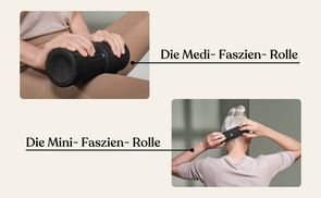 Die Faszien Rollen im Vergleich