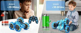 Long battery life & German instructions