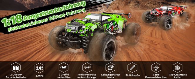 Ferngesteuerte Auto Kinder ab 3 4 5 6 8 Jahre