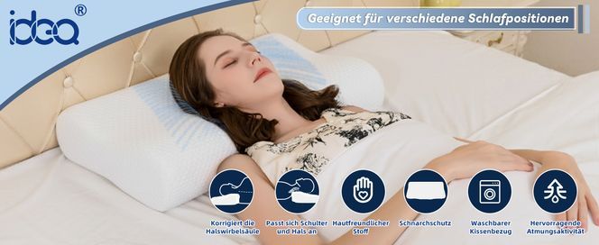 FÜR ALLE SCHLAFPOSITIONEN