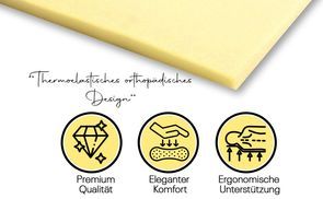 Ergonomischer Liegekomfort trifft atmungsaktive Hygiene