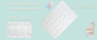 Perfekte Passform für Standard Bettwäsche
