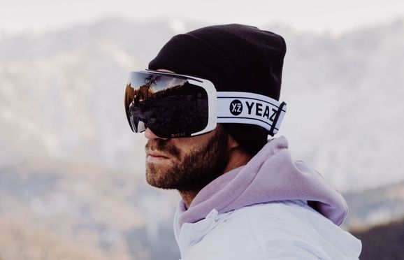 Sphärische Superweitsicht: Premium Ski und Snowboardbrille mit Magnetglas Wechsel & UV Schutz