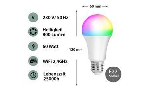 Licht neu erleben: Die smarte E27 LED-Lampe von XCOAST