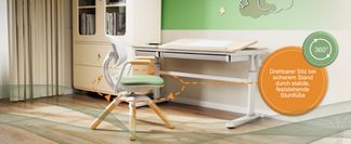 Kinder Schreibtisch und Stuhl Set 100x60 cm