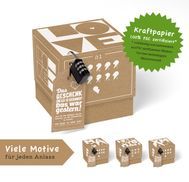 Eine Geschenkbox, die Spannung weckt und Freude schenkt