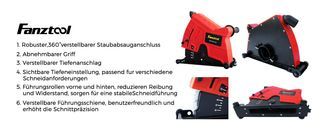 EINSTELLBARE SCHNITTTIEFE: