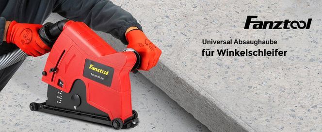 FANZTOOL Absaughaube Winkelschleifer 230