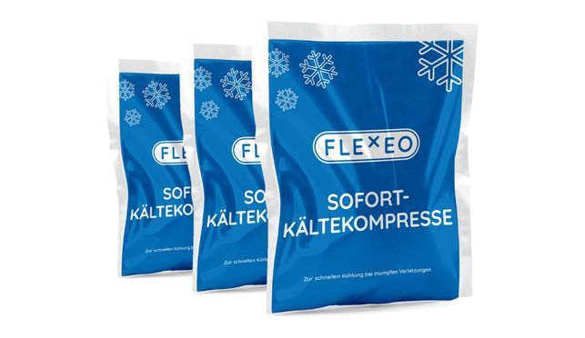 FLEXEO Sofort-Kältekompresse - in zwei verschiedenen Größen