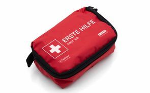 FLEXEO Erste-Hilfe-Set Mini, (1 St), kleines Notfallset für jede Tasche,  29-teilig