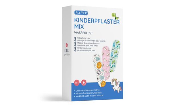 FLEXEO Kinderpflaster - mit süßen Tiermotiven