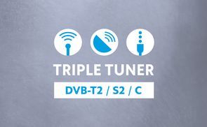 All in One Integrierter Triple Tuner