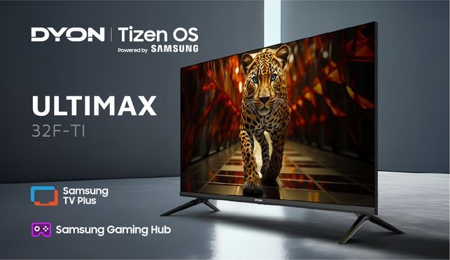 Dyon Ultimax 32F TI 32 Zoll, 80cm, 1080p, Full HD Smart TV, Tizen OS, Samsung Smart/Gaming Hub
