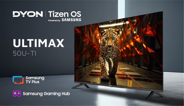 Entdecke die DYON Ultimax Serie – das Beste aus der Welt des Smart TVs! 