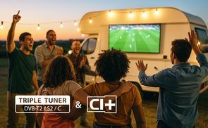 Empfang leicht gemacht mit Triple Tuner & CI+