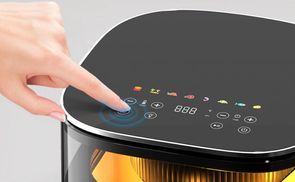 Großes Touchdisplay