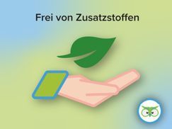 Frei von künstlichen Zusätzen