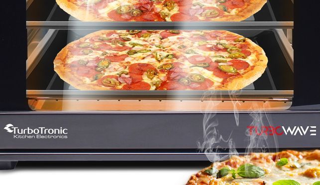 TurboTronic 45L Mini-Backofen - Platzsparend, energieeffizient und vielseitig