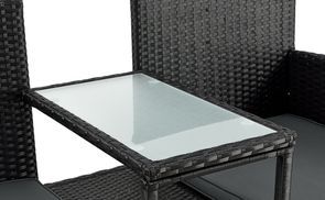 Balkon-Sitzgruppe für bequemen Komfort