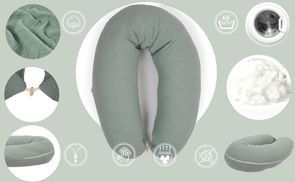 Stillkissen Seitenschläferkissen Schwangerschaftskissen