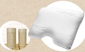 Weniger Schnarchen mit Anti Snor Kissen - für Rückenschläfer