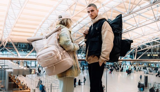 Johnny Urban Reiserucksack Travel Allen Large, Flexible Größe