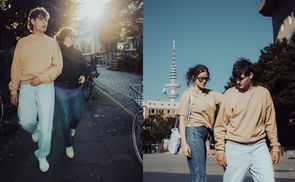 Enganliegernder Crewneck