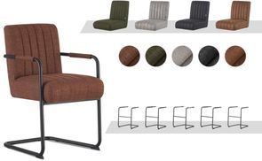 Freischwinger mit Sitzqualität