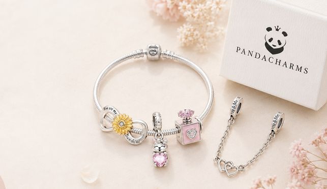 PANDACHARMS Echtschmuck aus 925er Sterling Silber
