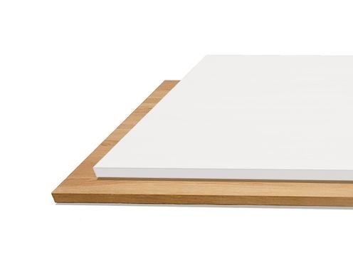 Schaff Tischplatte in Eiche oder Platinweiß, 120x80cm oder 140x80cm