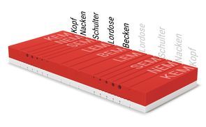 Symmetrisch bequem abgestützt