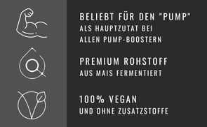 Beliebteste Hauptzutat bei Pump Boostern