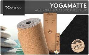 Nachhaltige Yogamatte aus Kork