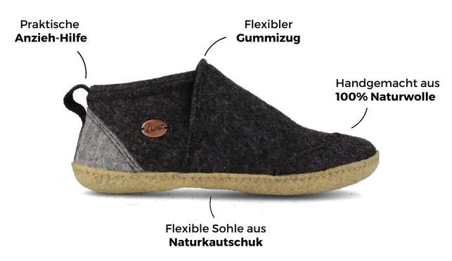  Sportliche Filzpantoffeln für starke Füße und sicheren Halt