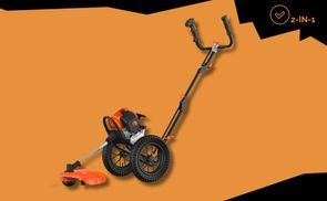 2 in 1 – Mähen und Trimmen mit FUXTEC