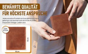 Echtes Vintage Leder für einzigartigen Stil 