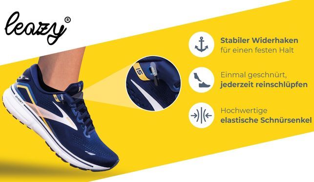 NIE WIEDER SCHUHE BINDEN mit leazy Flat!