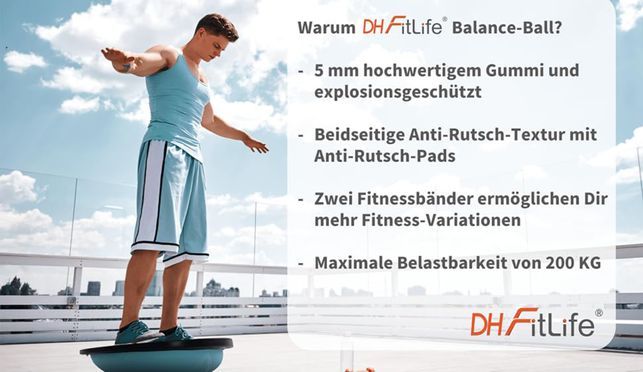Warum DH FitLife Balance Ball?