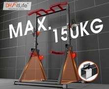 DH FitLife Power Tower Dip Station – Barre de dips autonome, traction 150 kg, à Amazon at Amazon DH FitLife Power Tower Dip Station – Barre de dips autonome, traction 150 kg, à Amazon at Amazon