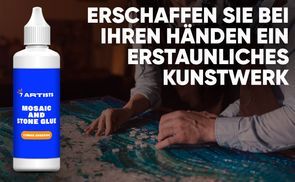 Fixiert Geklebte Gegenstände Sicher Auf Der Arbeitsfläche