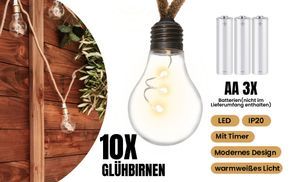 Batteriebetrieb & Timer