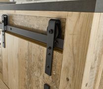 The barn door fitting