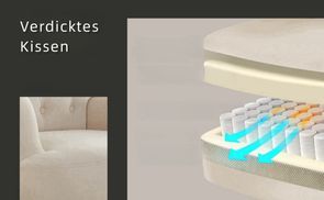 Komfortabeles Kissen