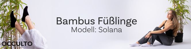 Bambus Füßlinge Modell: Solana