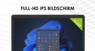 14,0 Zoll Full-HD Bildschirm