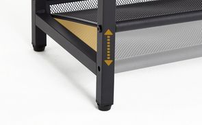 Einstellbarer Regalwinkel