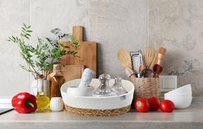 Schicke Aufbewahrung für Deine Küche