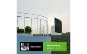 Perfekt für Gitterbalkone